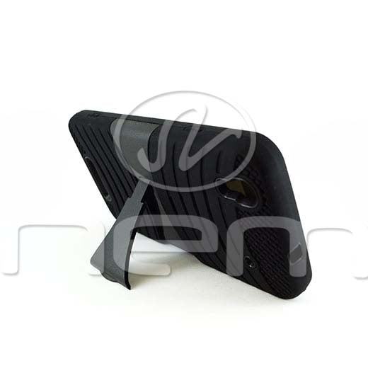 ZTE Max+ N9520 Hybrid Case 08 with Stand Black/Black