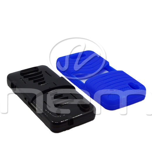 ZTE Grand X Max Plus Hybrid Case 08 with Stand Light Blue/Black