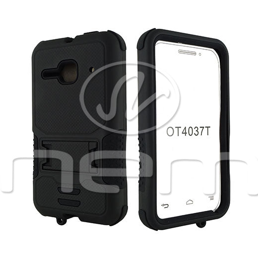 Alcatel One Touch Evolve 2 Hybrid Case11 withstand Black/Black