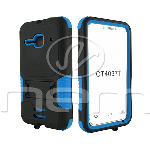 Alcatel One Touch Evolve 2 Hybrid Case11 withstand Black/Blue