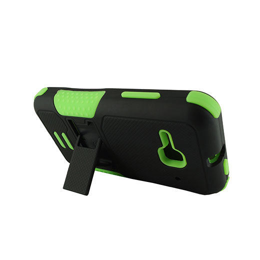 Alcatel One Touch Evolve 2 Hybrid Case11 withstand Black/Green