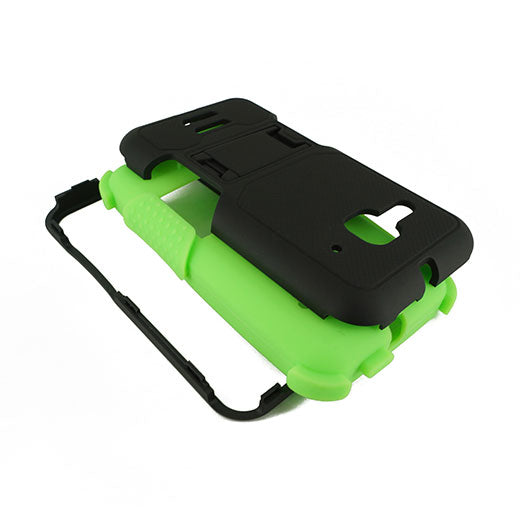 Alcatel One Touch Evolve 2 Hybrid Case11 withstand Black/Green