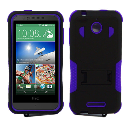 HTC Desire 510 Hybrid Case 11 with Stand Black/Purple