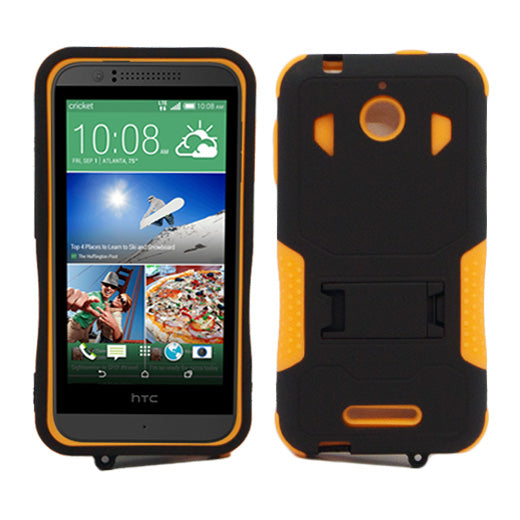 HTC Desire 510 Hybrid Case 11 with Stand Orange/Black