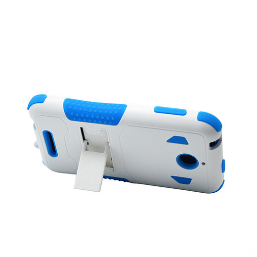 HTC Desire 510 Hybrid Case11 with Stand Blue skin/White