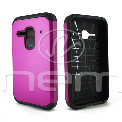 Alcatel One Touch Evolve 2 Hyb16 Case Hot Pink/Black tpu