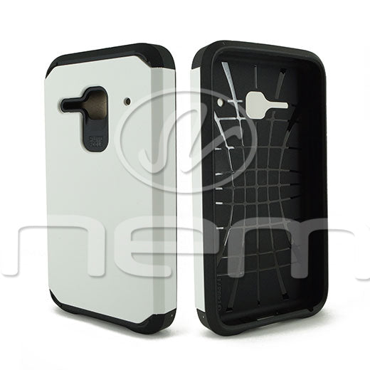 Alcatel One Touch Evolve 2 Hyb16 Case White/Black tpu