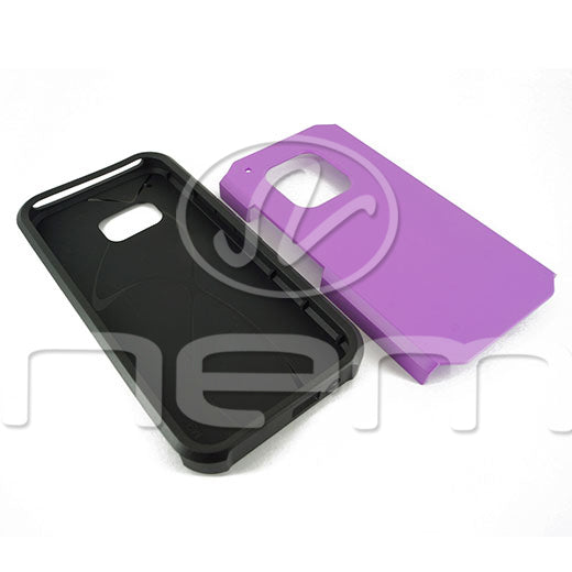 HTC One M9 Hyb16 Case Purple/Black TPU