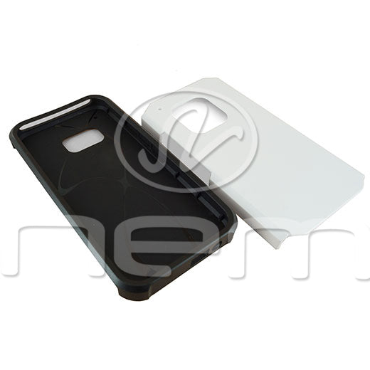 HTC One M9 Hyb16 Case White/Black TPU