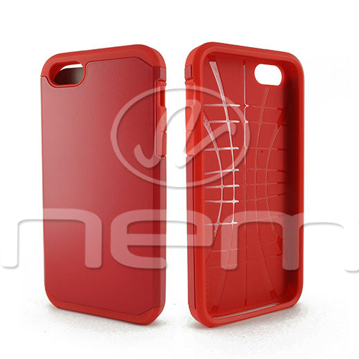 Apple iPhone 5S/SE Hyb16 Case Red/Red tpu