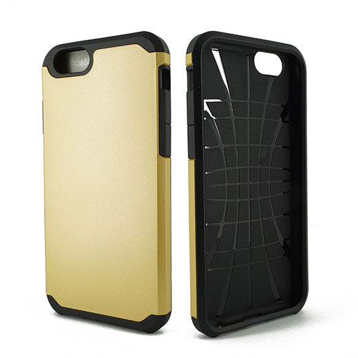 Apple iPhone 6 4.7 Hyb16 Case Gold/Black tpu