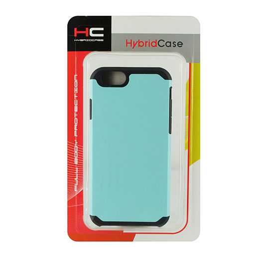 Apple iPhone 6 4.7 Hyb16 Case Light Blue/Black tpu