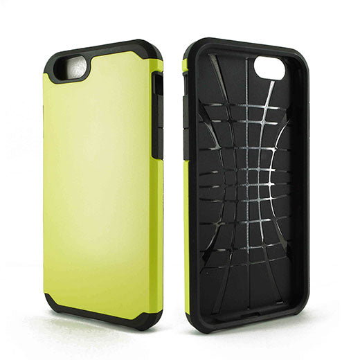 Apple iPhone 6 4.7 Hyb16 Case Yellow/Black tpu