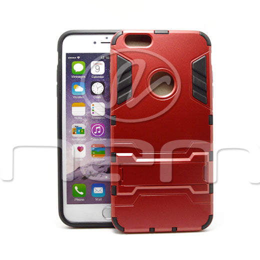 Apple iPhone 6+ Hyb17 Case Red/Black tpu