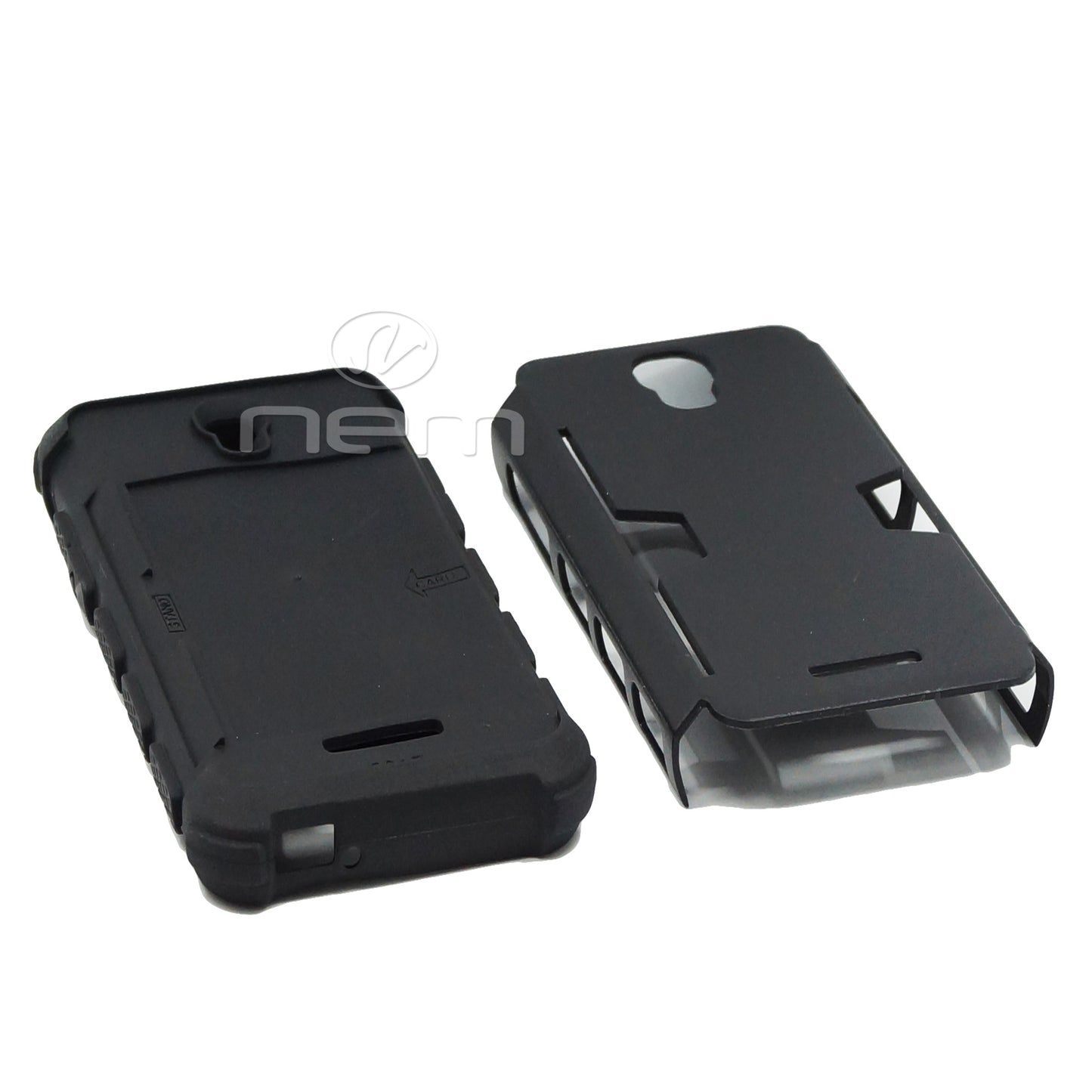 Alcatel Elevate Hybrid Case HYB19 w. Card Holder Black