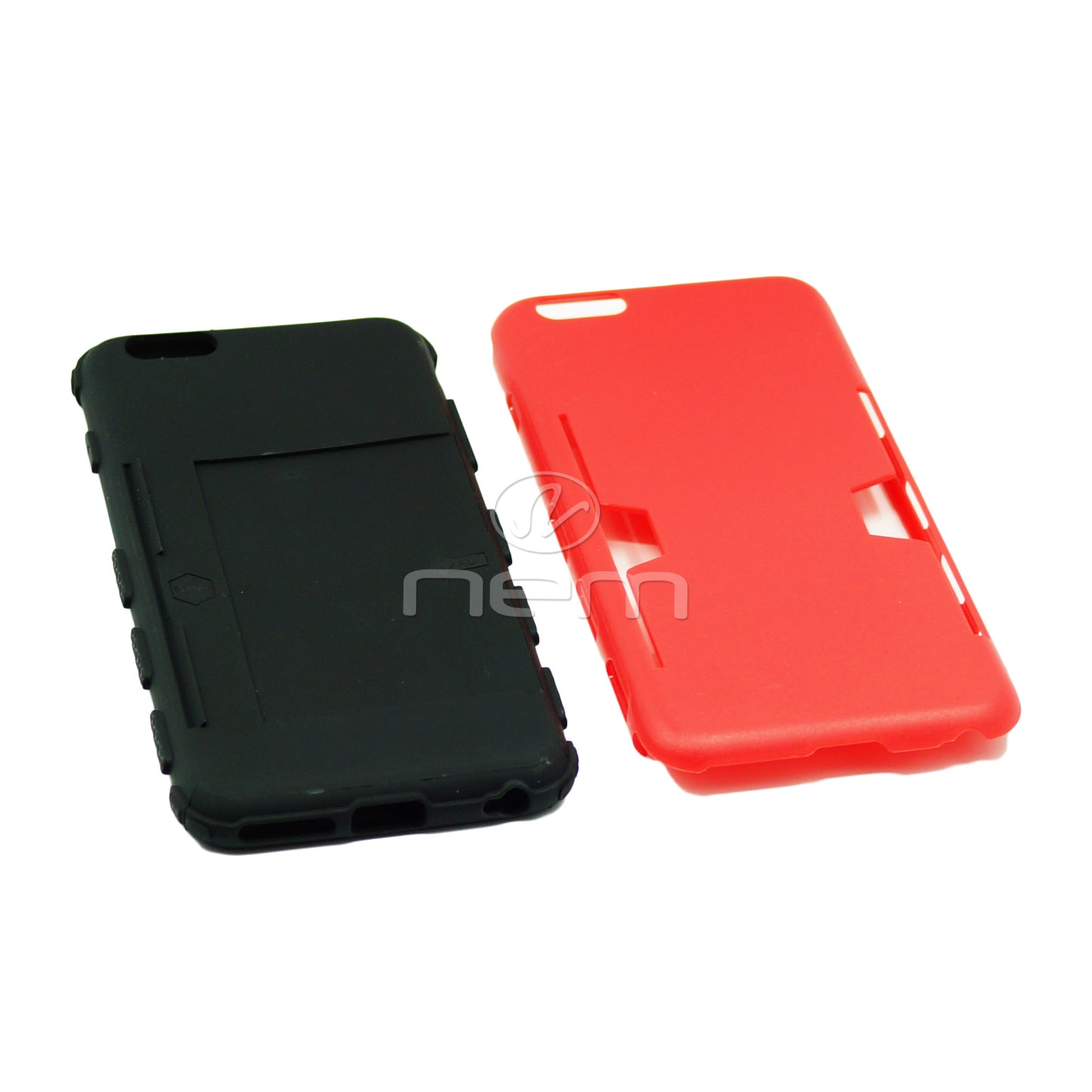 Apple iPhone 6 Plus Hybrid Case 19 withCard Holder Red/Black