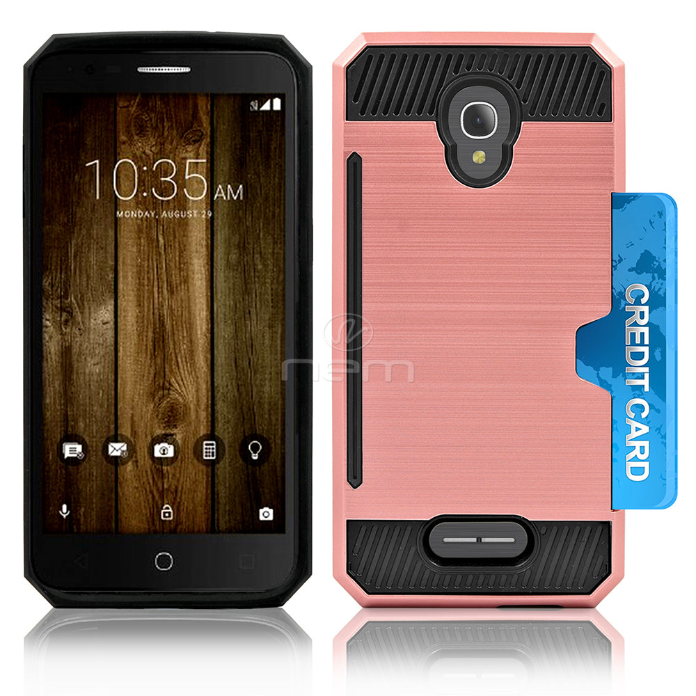 Alcatel Fierce 4/5051 Hybrid 19C w. Card Holder Rose Gold