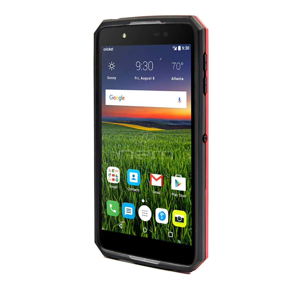 Alcatel Idol 4 Hybrid Case 19C w. Card Holder Red