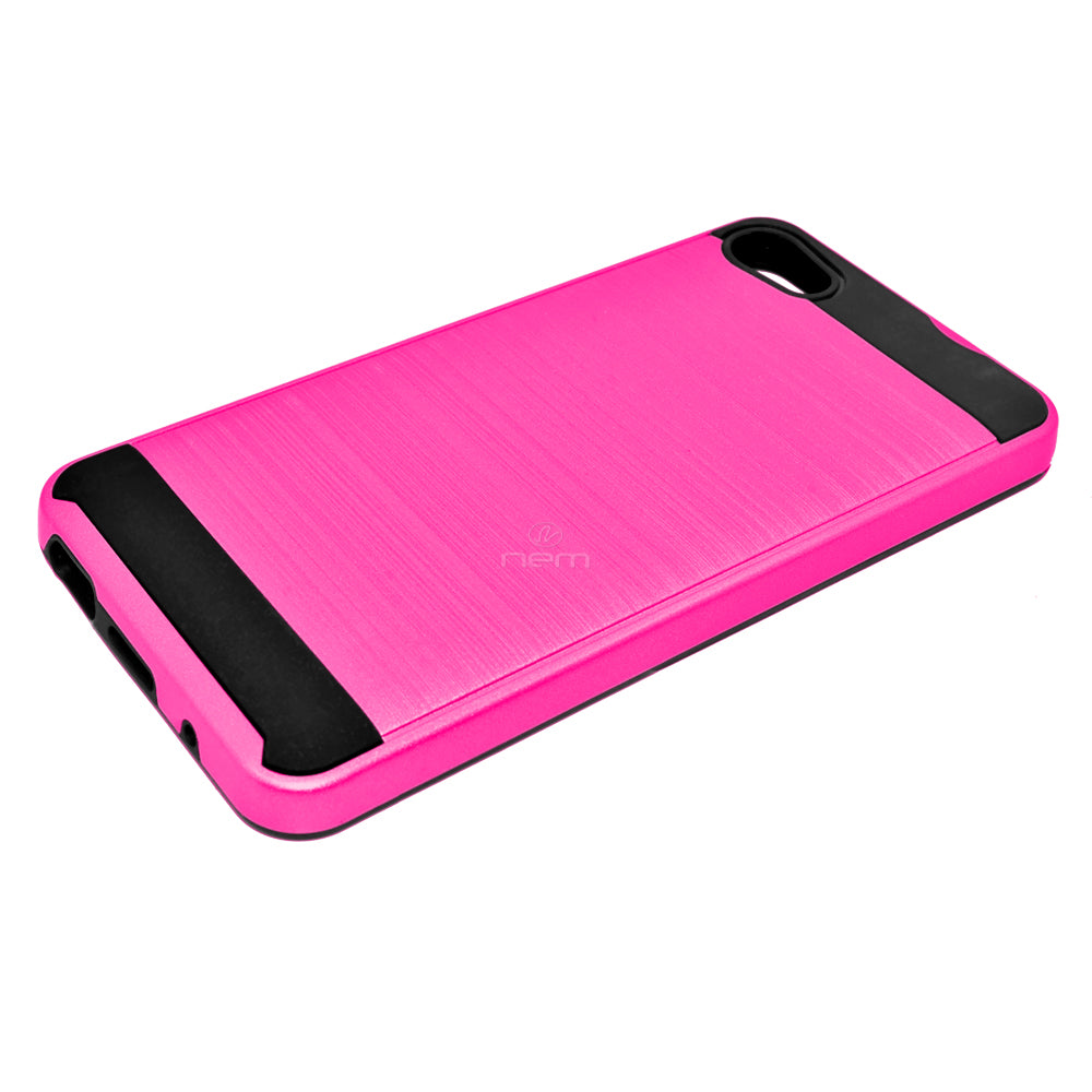 Alcatel Pulse Mix/A50/A5/5085 Brushed Hybrid Case HYB32 Pink