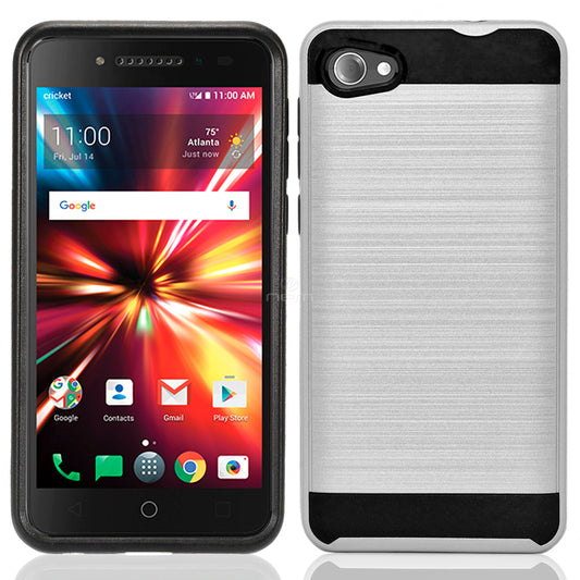 Alcatel Pulse Mix/A50/A5/5085 Brushed HybridCase HYB32 Silvr