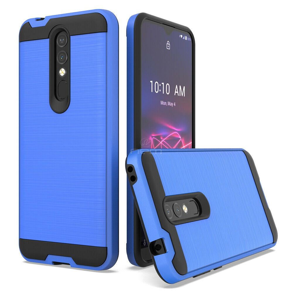 Coolpad Legacy Brisa (2020) Brushed Case HYB32 Blue