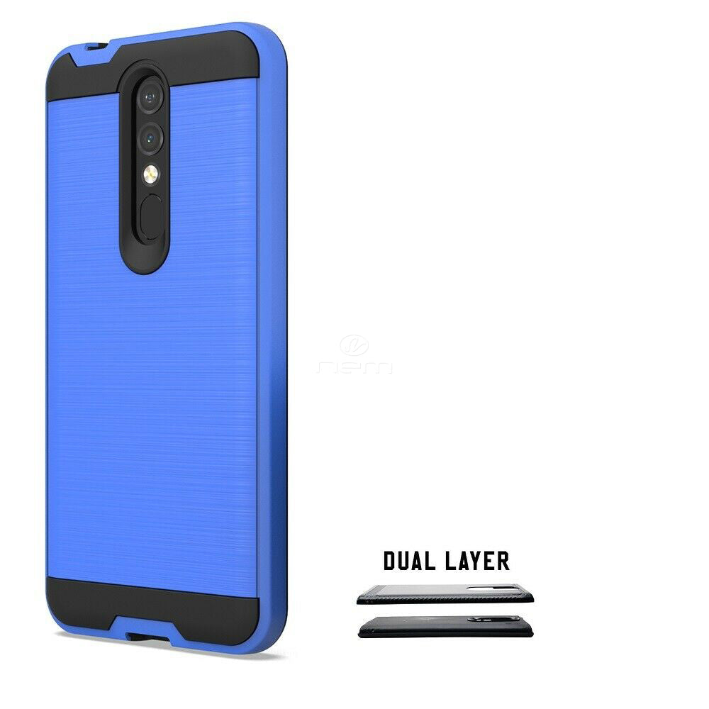 Coolpad Legacy Brisa (2020) Brushed Case HYB32 Blue