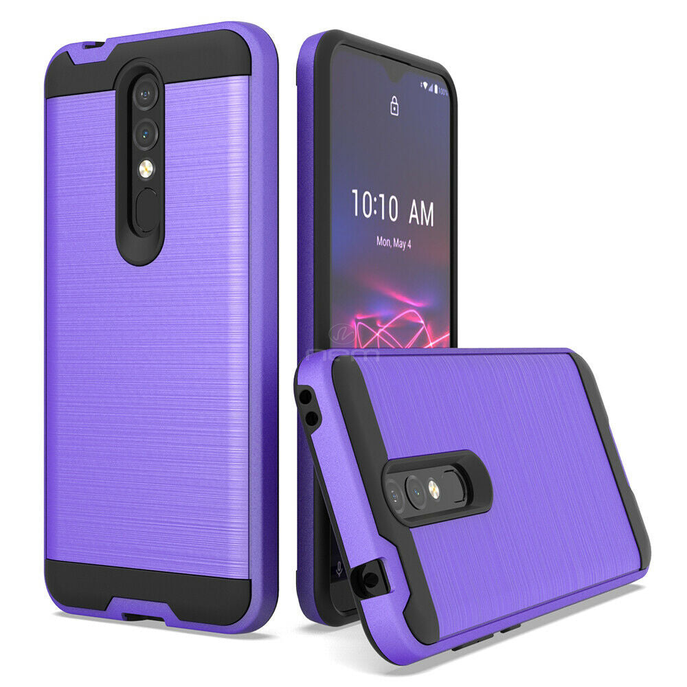 Coolpad Legacy Brisa (2020) Brushed Case HYB32 Purple