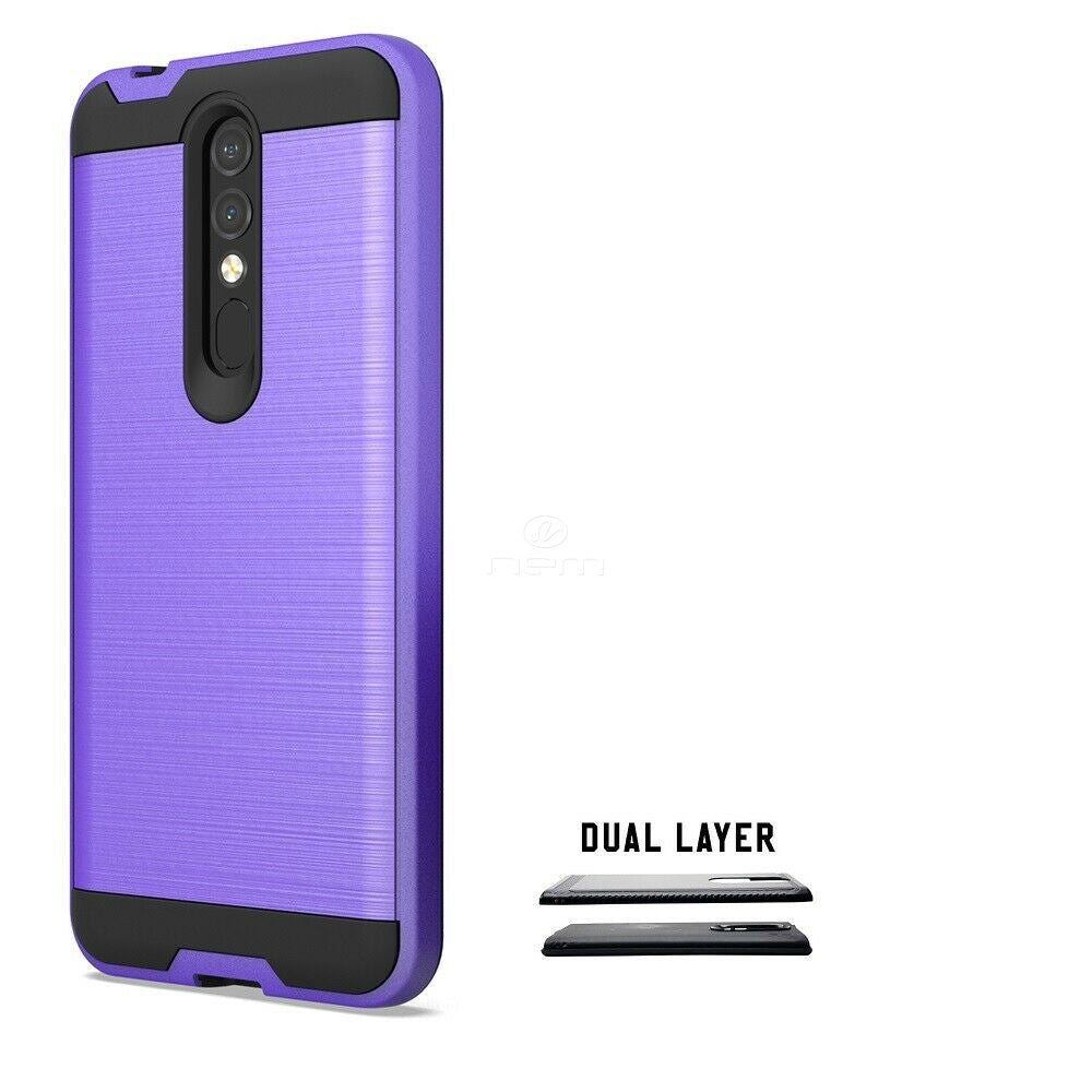 Coolpad Legacy Brisa (2020) Brushed Case HYB32 Purple