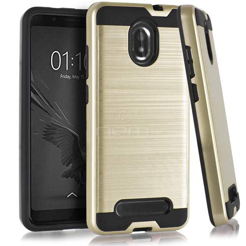 FOXXD MIRO/L590 Brushed Hybrid Case HYB32 Gold