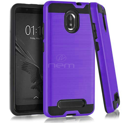 FOXXD MIRO/L590 Brushed Hybrid Case HYB32 Purple