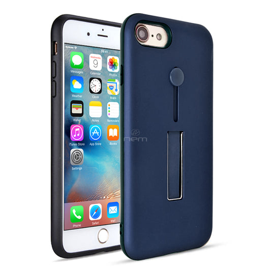 Apple iPhone 6Plus Hybrid Case HYB43 w. Loop Kickstand Blue