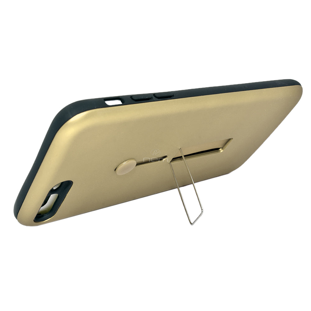 Apple iPhone 8 Hybrid Case HYB43 w. Loop Kickstand Gold