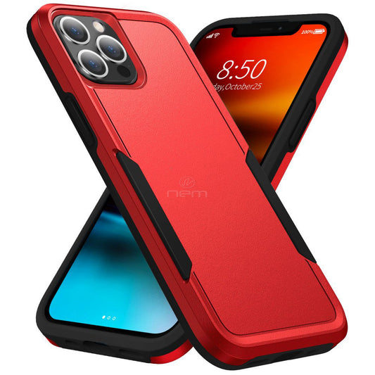 iPhone 13 Pro 6.1 Trailblaze Case Heavy Duty HYB71 Red