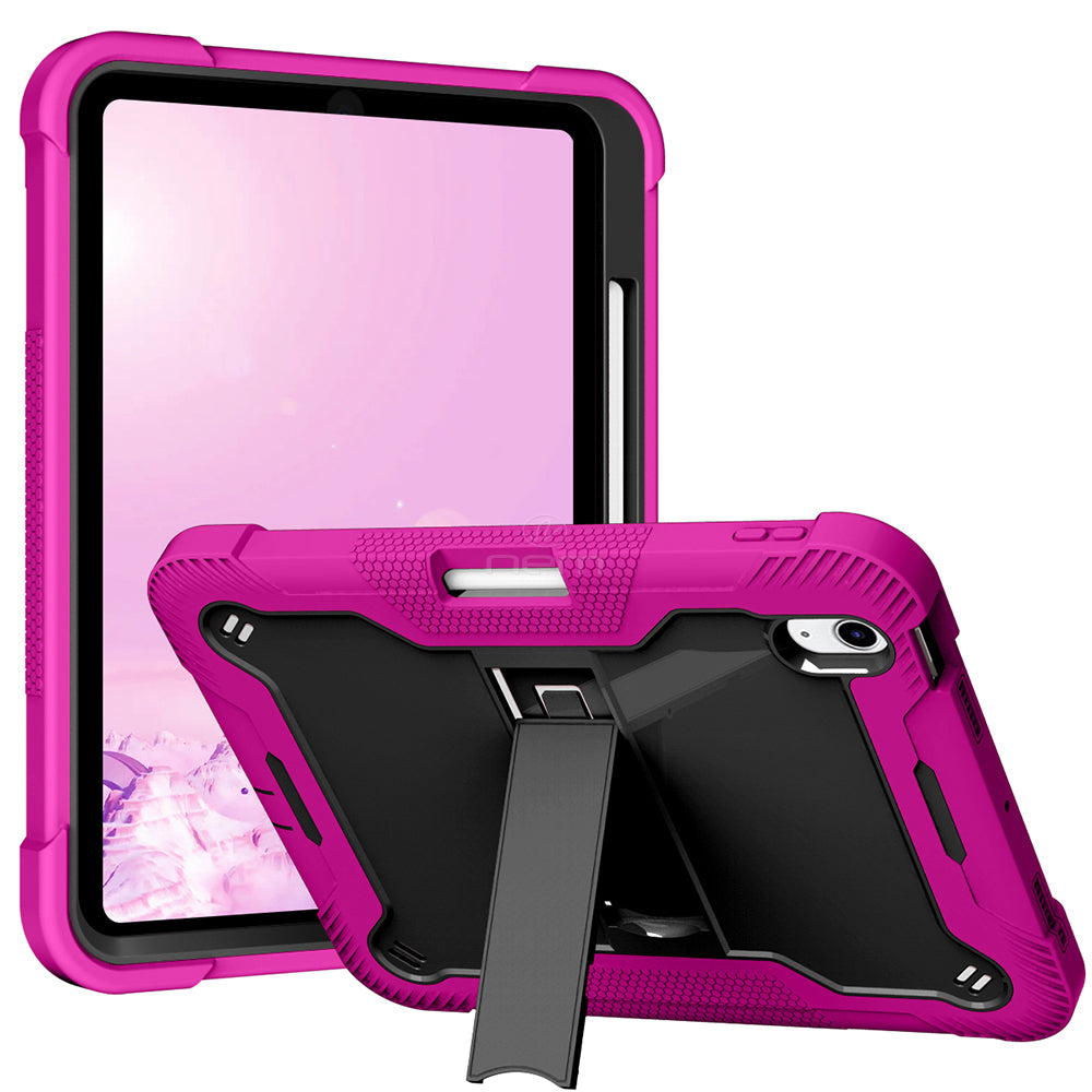 Heavy Duty Case iPad 10.9 2022 - Black/Pink