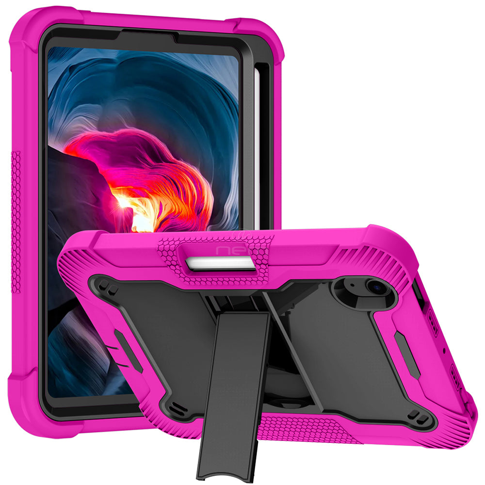 iPad Mini 6 (2021) Heavy Duty Kickstand Case HYB75 Pink