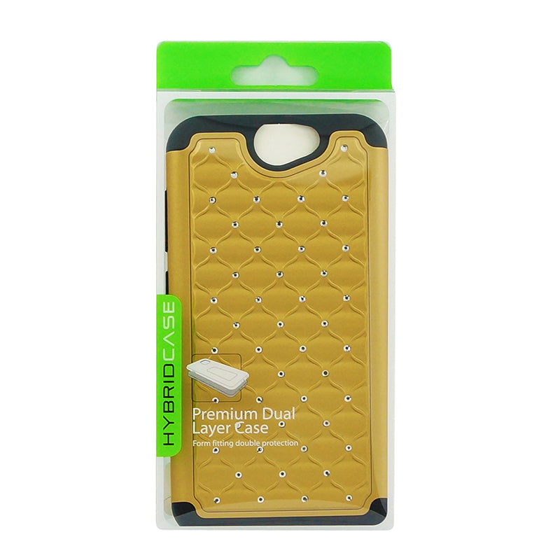 HTC One A9 Hybrid Case Diamond 01 Gold