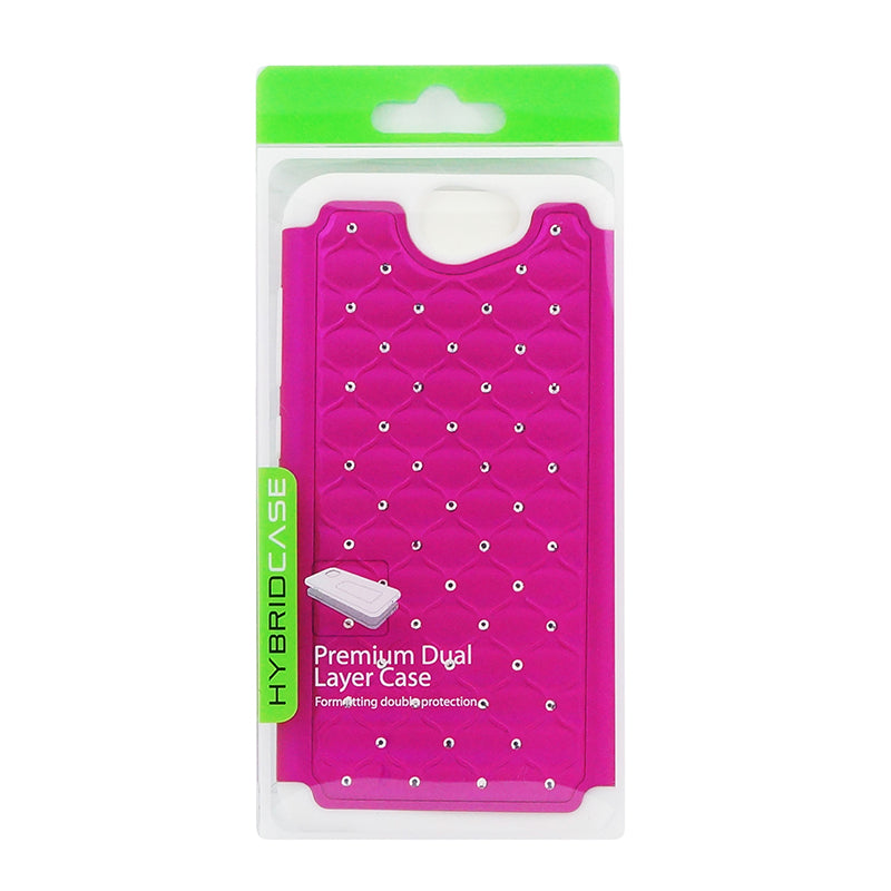 HTC One A9 Hybrid Case Diamond 01 Pink