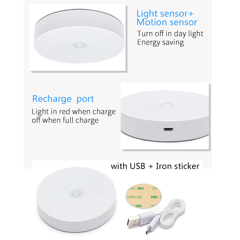 Intelligent Induction Lamp/Light Auto Motion Sensor LT-YD01 Item Code: LT-YD01-WH