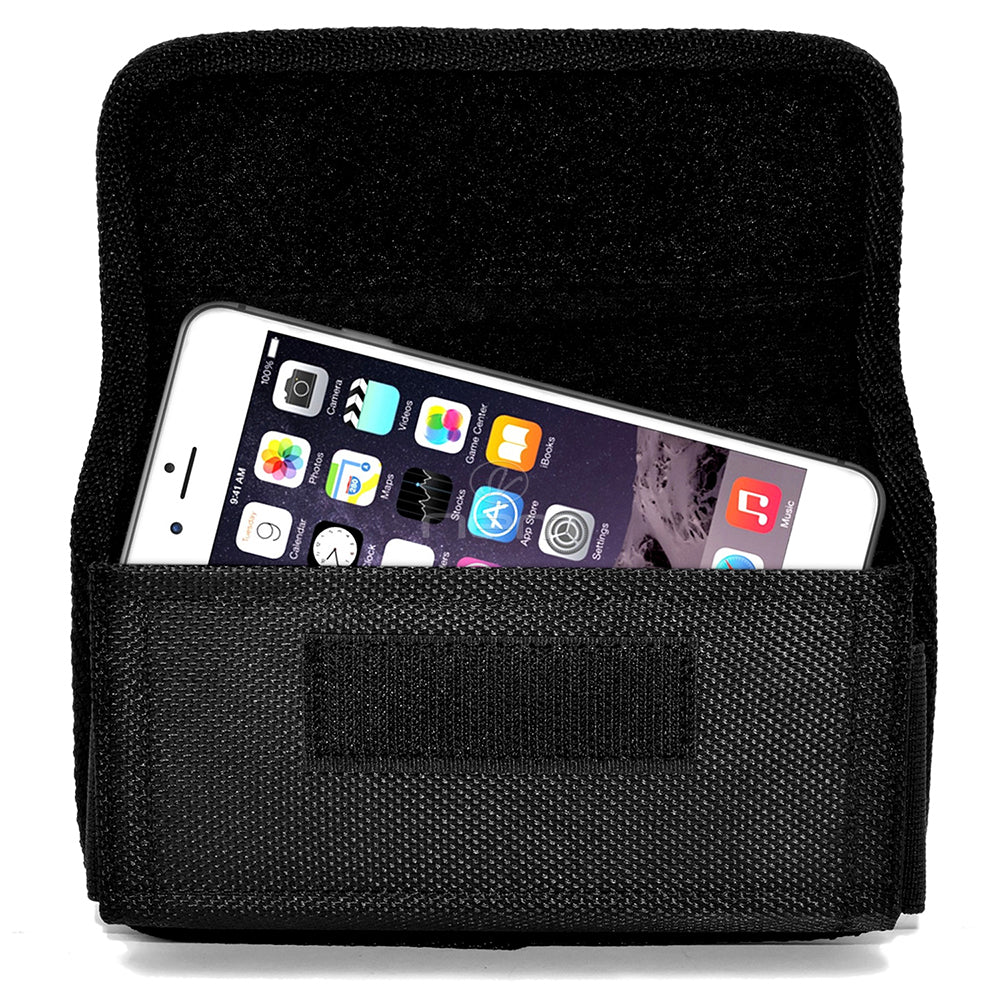 Apple iPhone 6 Plus/Universal Large Hrztl Pouch PH015 Black