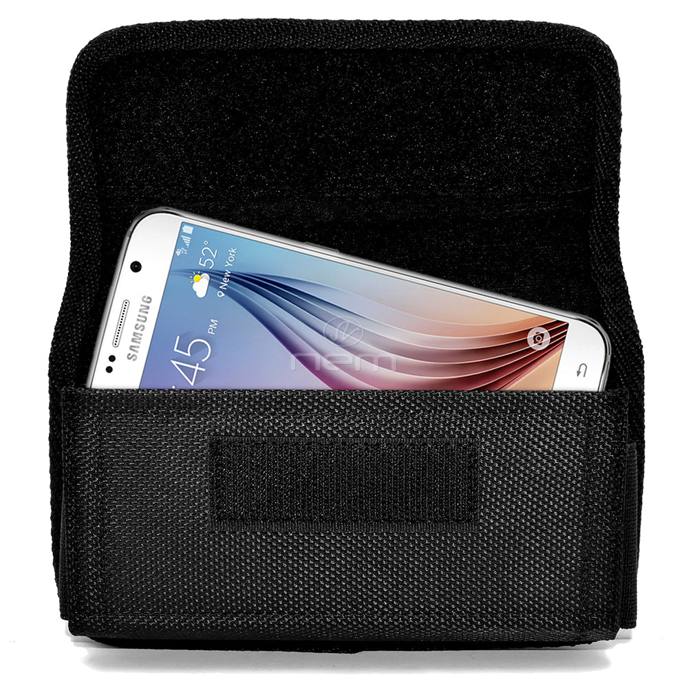 HTC HD2L/Universal Large Hrztl Pouch PH015 Black