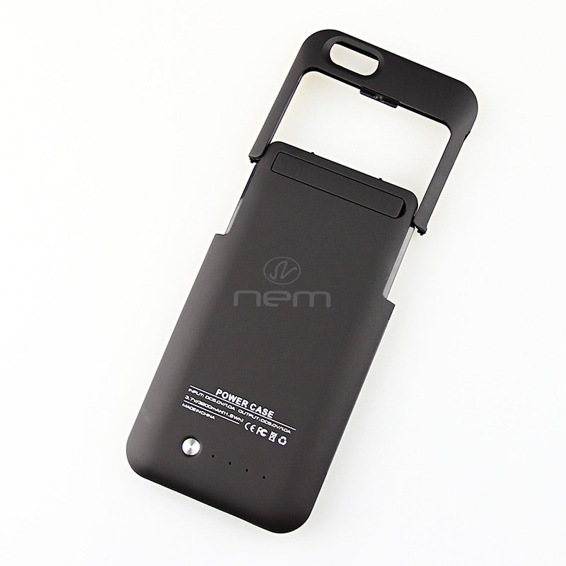 Apple iPhone 6/6S Rechargeable Battery Case 3500mAh Black