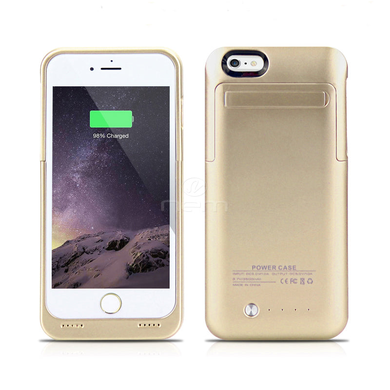 Apple iPhone 6/6S Rechargeable Battery Case 3500mAh Gold