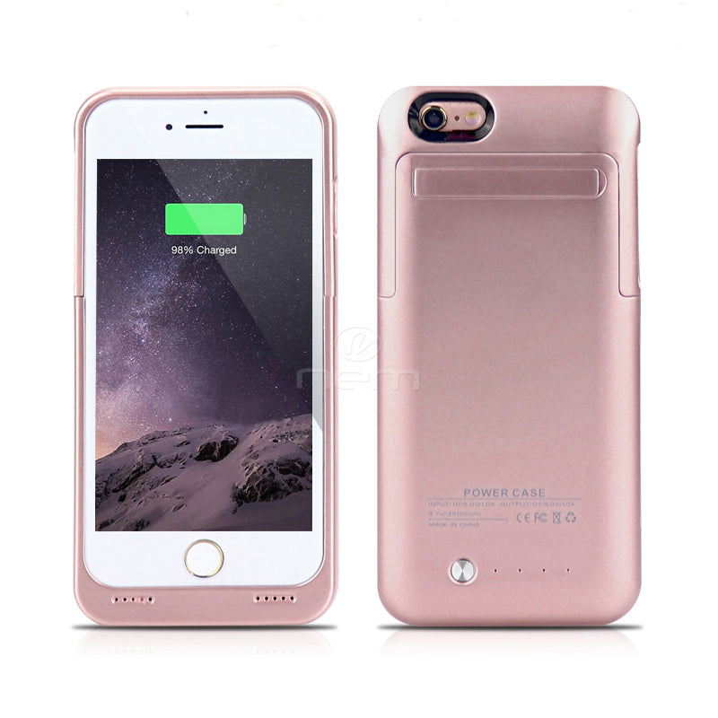 Apple iPhone 6/6S Rechargeable Battery Case 3500mAh RoseGold