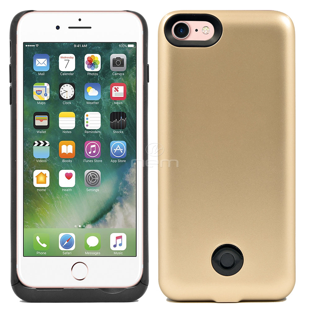 Apple iPhone 7/8 Battery Case 3800mAh POW03 Gold