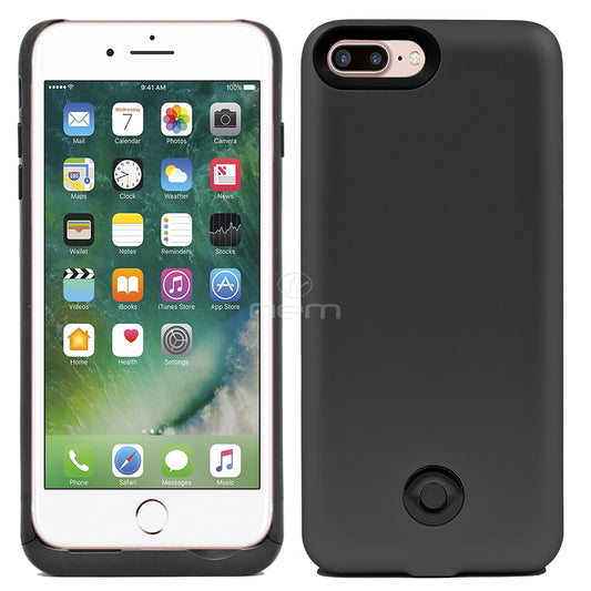 Apple iPhone 7 Plus/8 Plus Battery Case 9000mAh POW03 Black