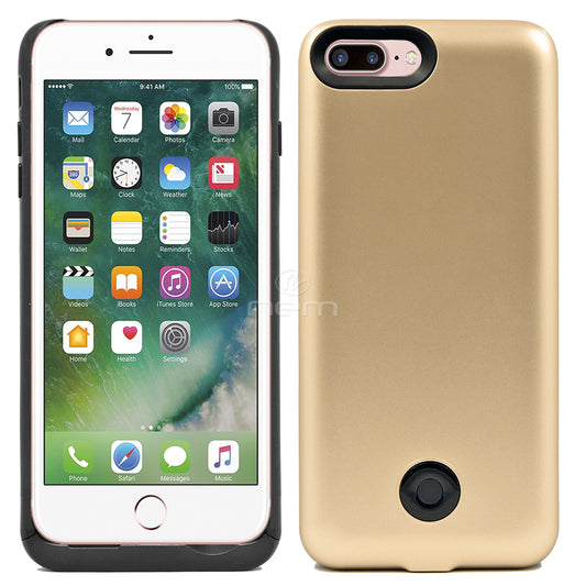 Apple iPhone 7 Plus/8 Plus Battery Case 9000mAh POW03 Gold