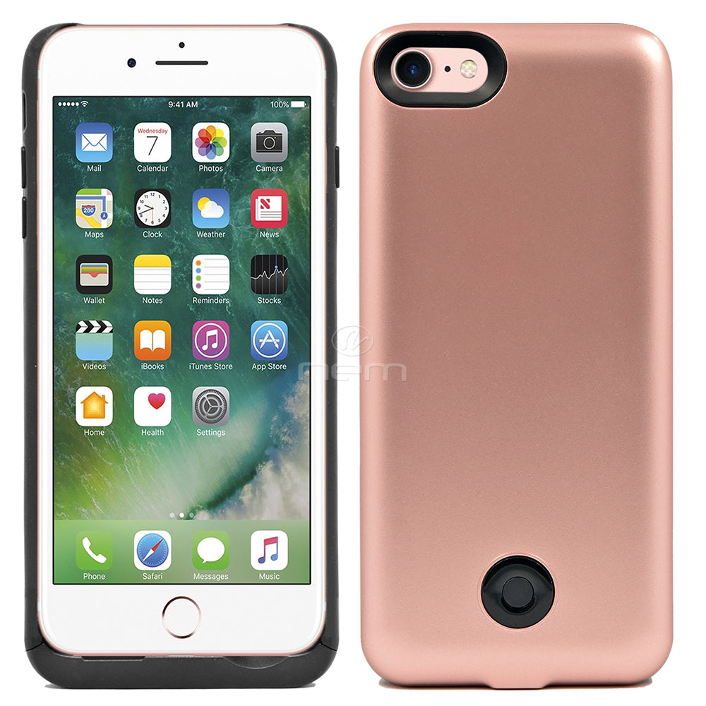 Apple iPhone 7/8 Battery Case 3800mAh POW03 Rose Gold