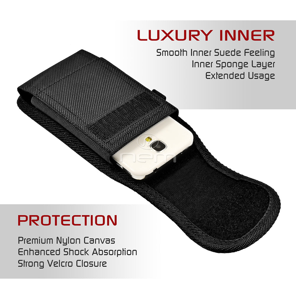 Apple iPhone4/4S/Universal Small Pouch Vertical PV015 Black