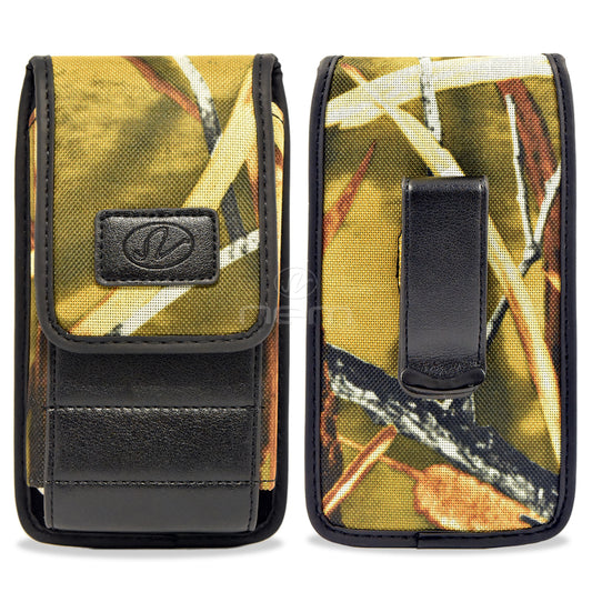 HTC HD2/Unvrsl Large PV017 Vrtcal Nylon Camouflage Pouch