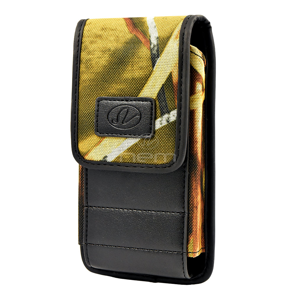 HTC HD2/Unvrsl Large PV017 Vrtcal Nylon Camouflage Pouch